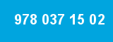 978 037 15 02 978 037 15 02
